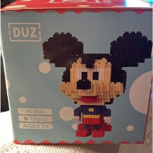 NEW!! Mickey Mouse, Lego, block mini set, brand new, ages 7+
